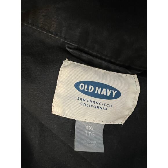 Old navy navy blue utility jacket coat casual neutral gorpcore preppy - Picture 5 of 6